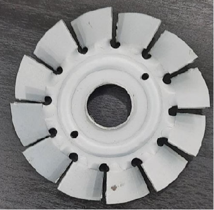 İPLİK TEMİZLEME GT22-02 VAKUM MOTORU ROTOR PERVANESİ - 3