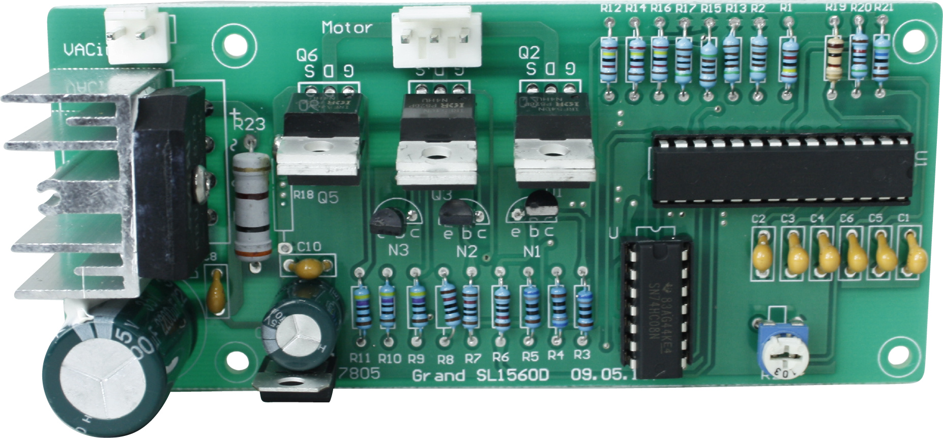 İPLİK TEMİZLEME GT22-02/12 YATAY ALT ELEKTRONİK KART - 2