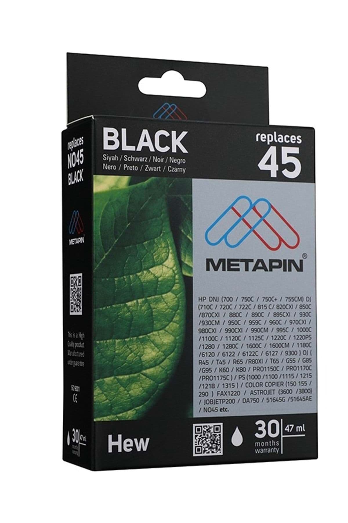PLOTTER 45(SİYAH) KARTUŞ - 1