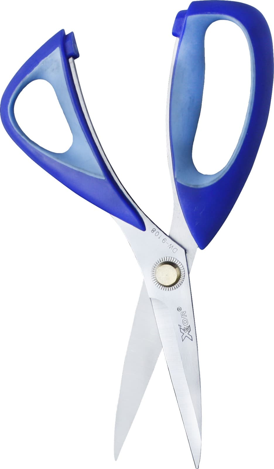 PLASTİK MAVI SAPLI MAKAS-8" - 1