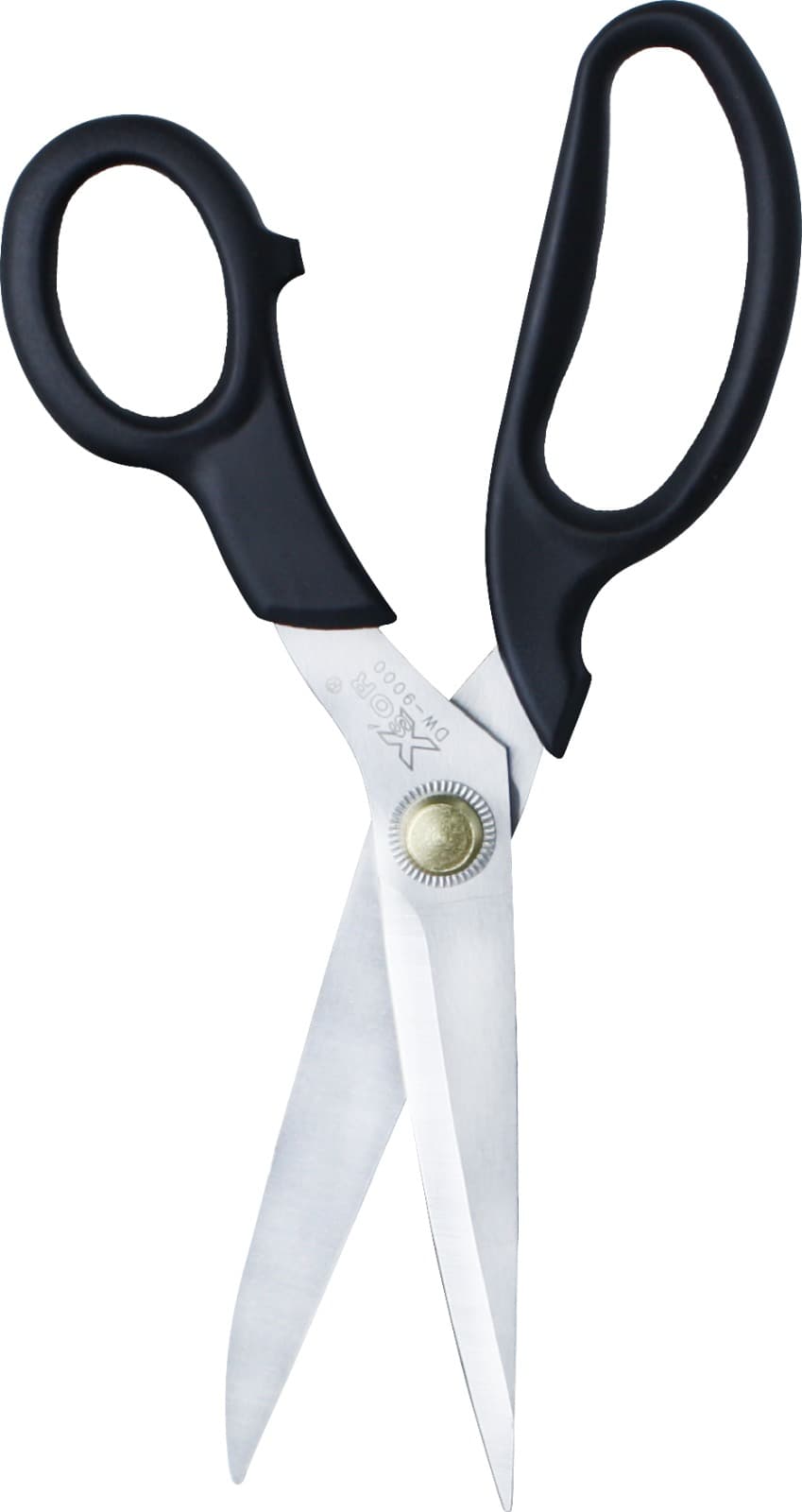 PLASTİK SIYAH SAPLI MAKAS-9" - 1