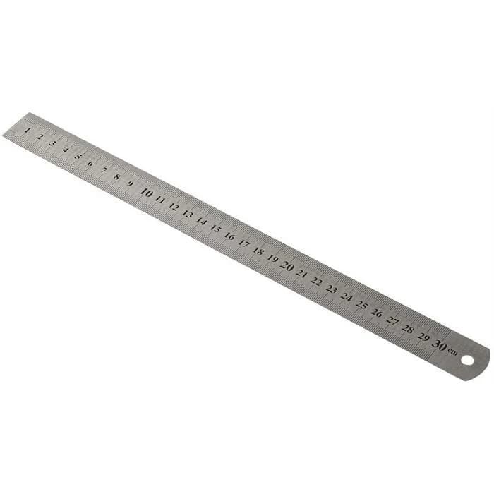 CETVEL METAL  30 CM - 1
