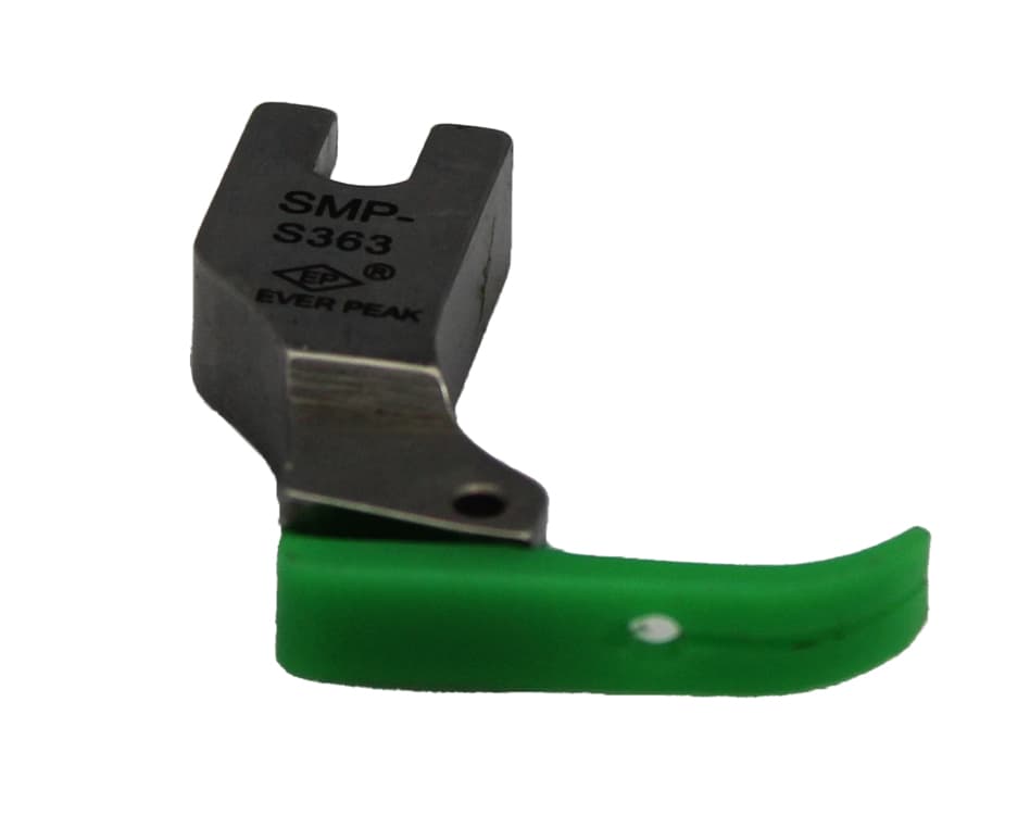 DÜZ MAKİNA FERMUAR ÇİFTLİ YEŞİL TABAN TEFLON AYAK - 1
