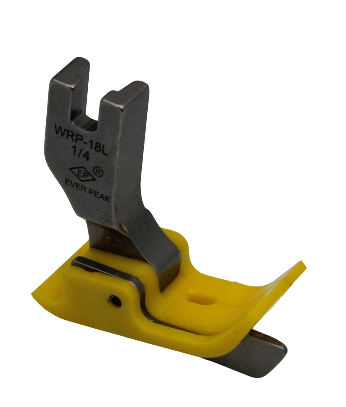 DÜZ MAKİNA PLASTİK SARI TABAN SOL OYNAR CIMALI AYAK 6,4 MM - 1