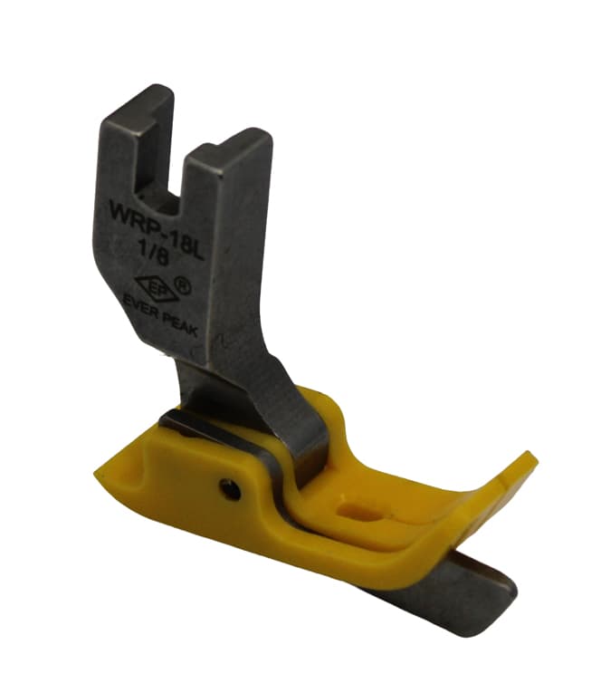 DÜZ MAKİNA PLASTİK SARI TABAN SOL OYNAR CIMALI AYAK  3,2 MM - 1