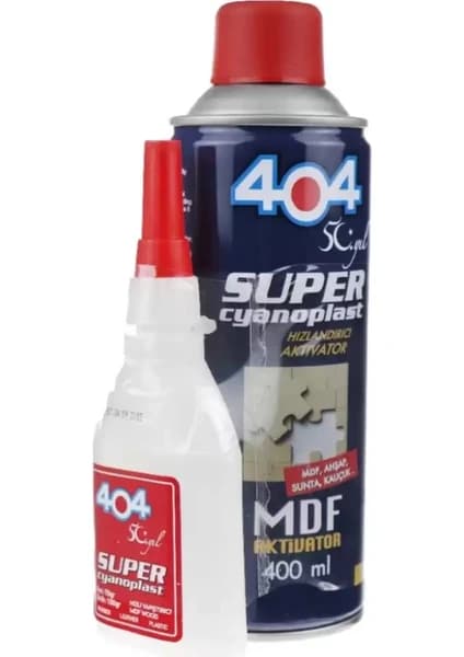 404 MDF YAPIŞTIRICI SPREY 400ML (30'LU) - 1
