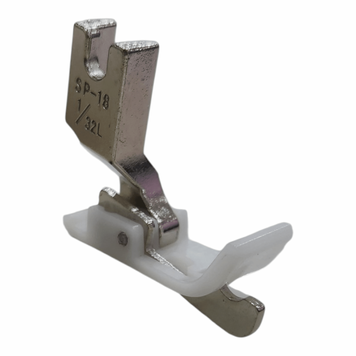 DÜZ MAKİNA BEYAZ OYNAR ÇIMA SOL PLASTİK TABANLI AYAK - 1