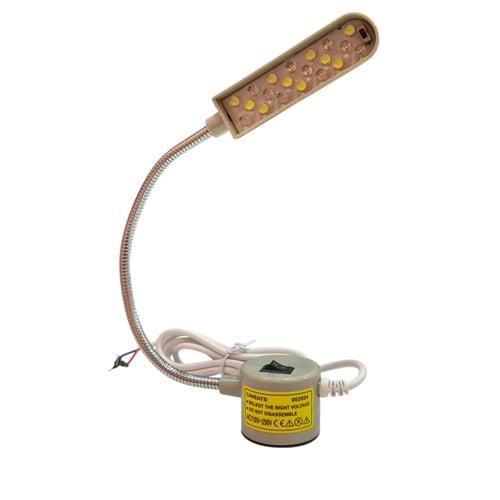 MAKİNA LED LAMBA SPİRALLİ  20'Lİ (10 BEYAZ+10 MOR)