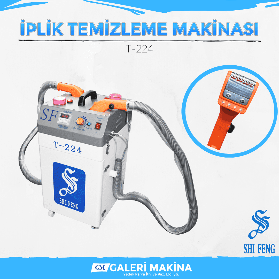 İPLİK TEMİZLEME MAKİNASI 2 BAŞLI  