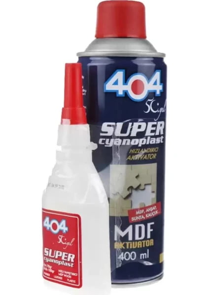 404 MDF YAPIŞTIRICI SPREY 400ML (30'LU)
